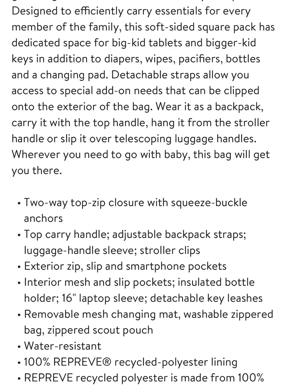 Dagne Dover Large Indi Backpack Neoprene
